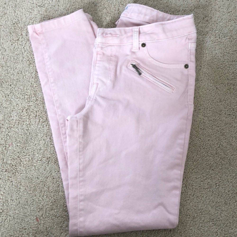 Girls pink Cat & Jack jeggings